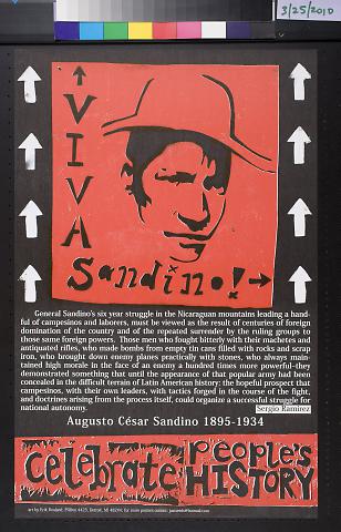 VIVA Sandino!, Celebrate People's History