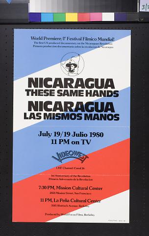 Nicaragua, These Same Hands;  Nicaragua, Las Mismos Manos
