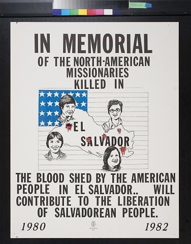 In Memorial of the North-American Missionaries Killed in El Salvador