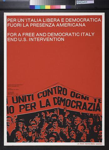 For a Free and Democratic Italy End U.S. Intervention