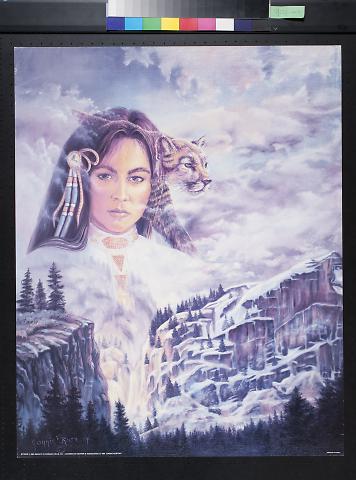 Untitled (Woman and Moutain Lion)