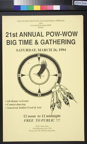 21st Annual Pow-Wow / Big Time &Gathering