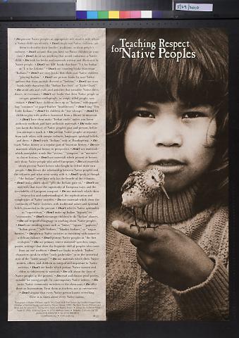 Teaching Respect for NAtive Peoples