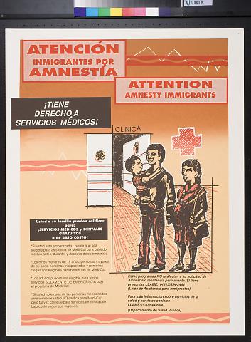 Atencion Inmigrantes Por Amestia: Attention Amnesty Immigrants