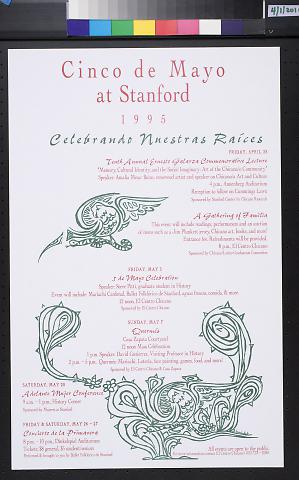 Cinco de mayo at Stanford 1995
