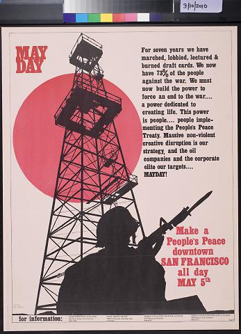 May Day: Make a People's Peace downtown San Francisco all day May 5th