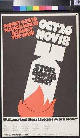 Picket Oct. 26 March Nov. 18 Against the War!