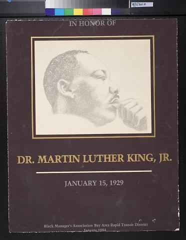 In Honor Of Dr. Martin Luther King, Jr.