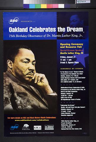 Oakland Celebrates The Dream: 75th Birthday Observance of Dr. Martin Luther King, Jr.