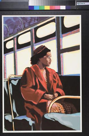 untitled (Rosa Parks on the bus)