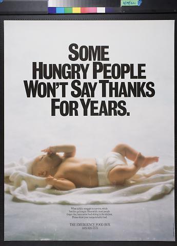 Some Hungry People Won't Say Thanks For Years
