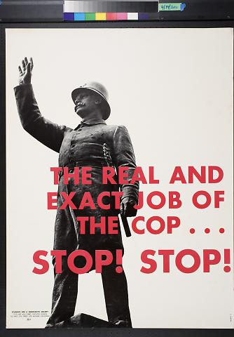 The Real And Exact Job Of The Cop...Stop! Stop!