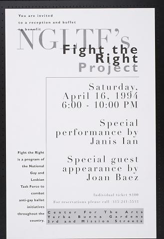 NGLTF's Fight The Right Project