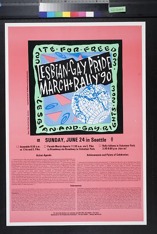 Lesbian-Gay Pride March + Rally '90