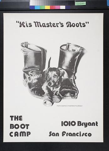 His master's boots