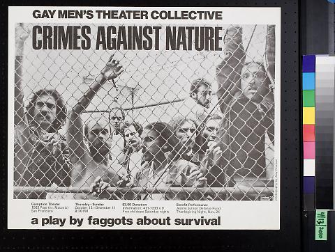 Gay Men's Theater Collective: Crimes Against Nature