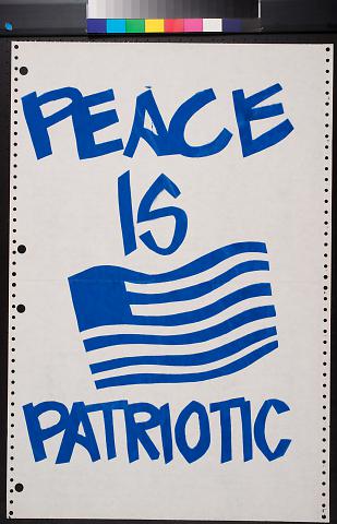 Peace is Patriotic