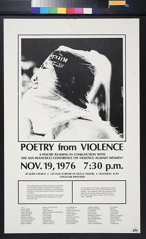 Poetry from Violence