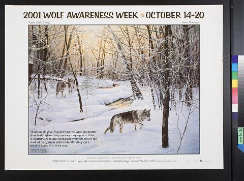 2001 Wolf Awareness Week