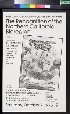 The Recognition of the Northern California Bioregion