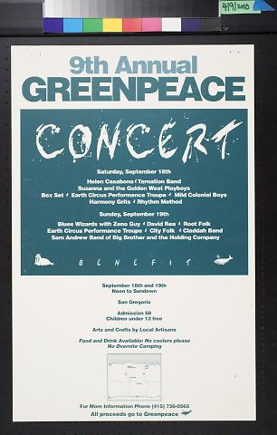 9th Annual Greenpeace Concert