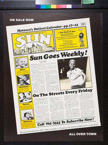 On Sale Now: Sun Goes Weekly!