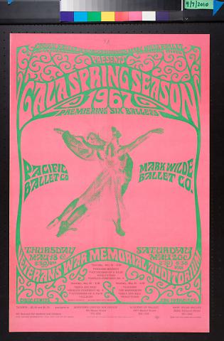 Pacific Ballet in Association with Marc Wilde Ballet presents: Spring Season 1967