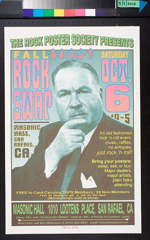 The Rock Poster Society presents Fall Rock Swap