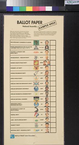 Ballot Paper