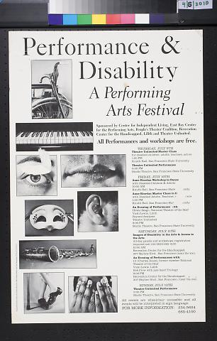 Performance & Disability, A Performing Arts Festival