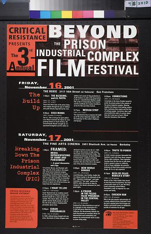Beyond the prison industrial complex film festival