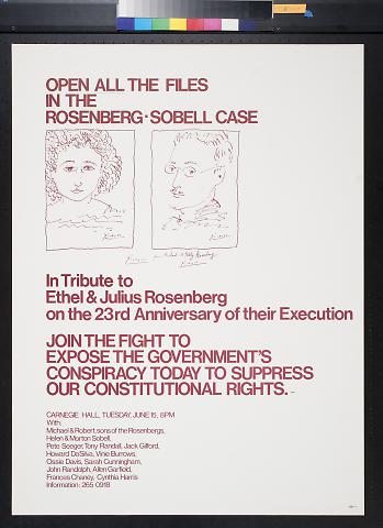 Open All the Files in the Rosenberg-Sobell Case