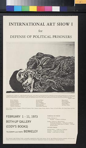 International Art Show 1 for defense of political prisoners