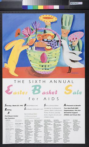 The Sixth Annual Easter Basket Sale for AIDS