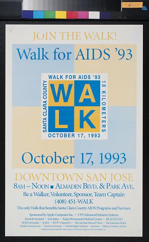Walk for AIDS '93