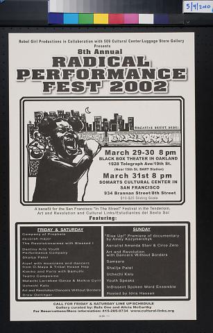 Radical Performance Fest 2002