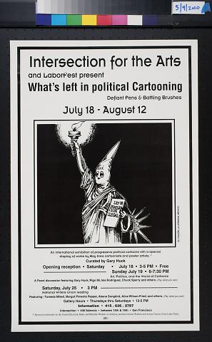 What's Left in Political Cartooning