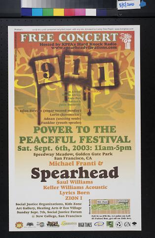 Power to the Peaceful Festival