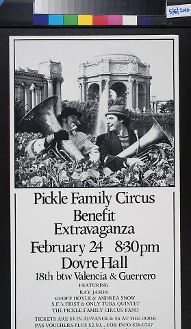 Pickle Family Circus Benefit Extravaganza