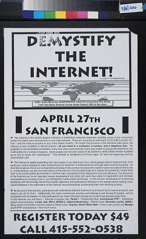 Demystify the Internet!