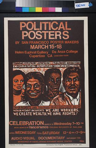 Political Posters by San Francisco Poster Makers