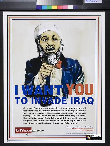 I Want You To Invade Iraq