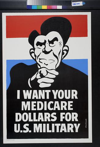 I Want Your Medicare Dollars For U.S. Military