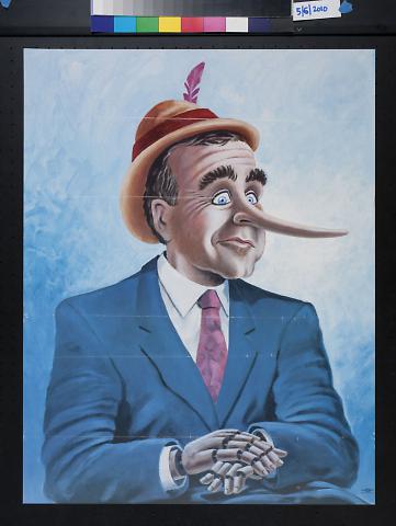 untitled (Nixon/Pinocchio)