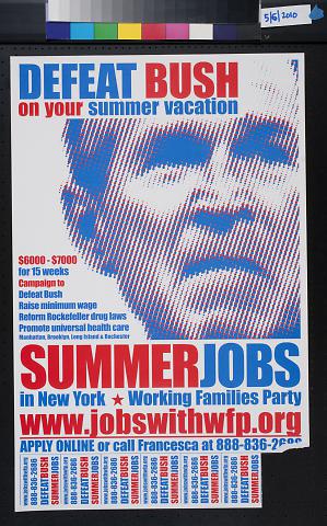 Defeat Bush on Your Summer Vacation