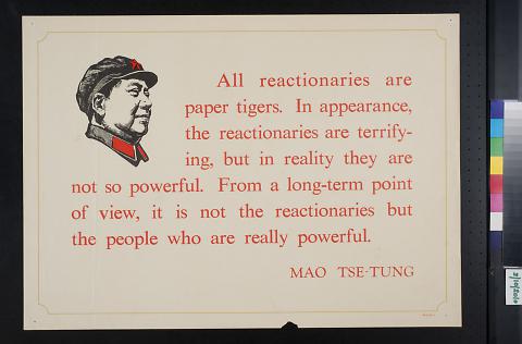 untitled (Mao Tse-Tung quote)