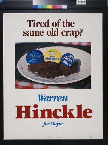 Warren Hinckle for Mayor