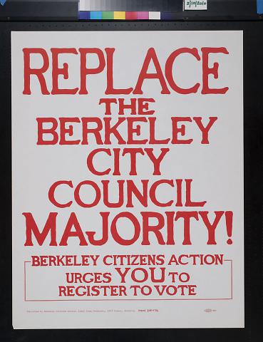 Replace the Berkeley City Council Majority!