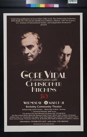 Gore Vidal in Conversation with Christopher Hitchens