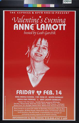 Valentine's evening with Anne Lamott